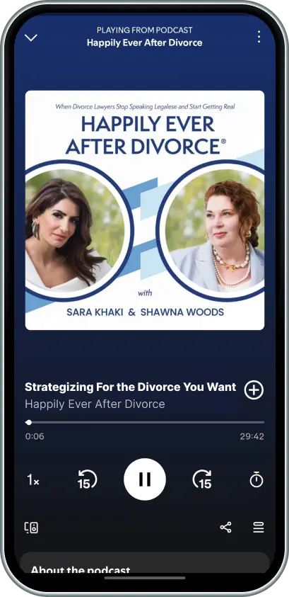 Happily Ever After Divorce Podcast Studio