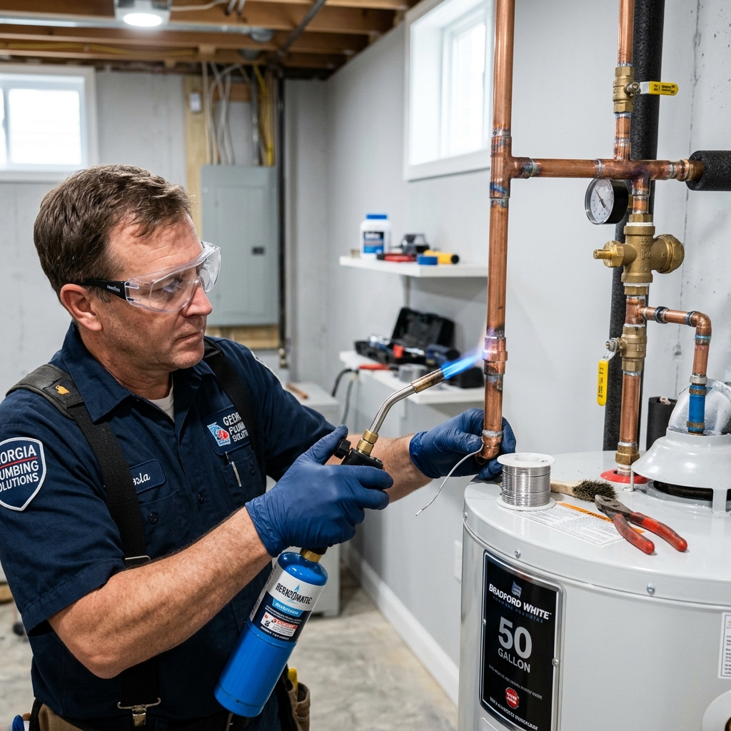 water heater installation Woodstock GA