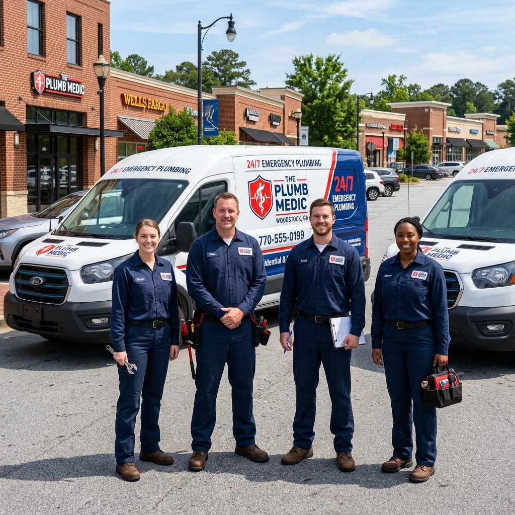 The Plumb Medic Plumber Woodstock The Plumb Medic Crew