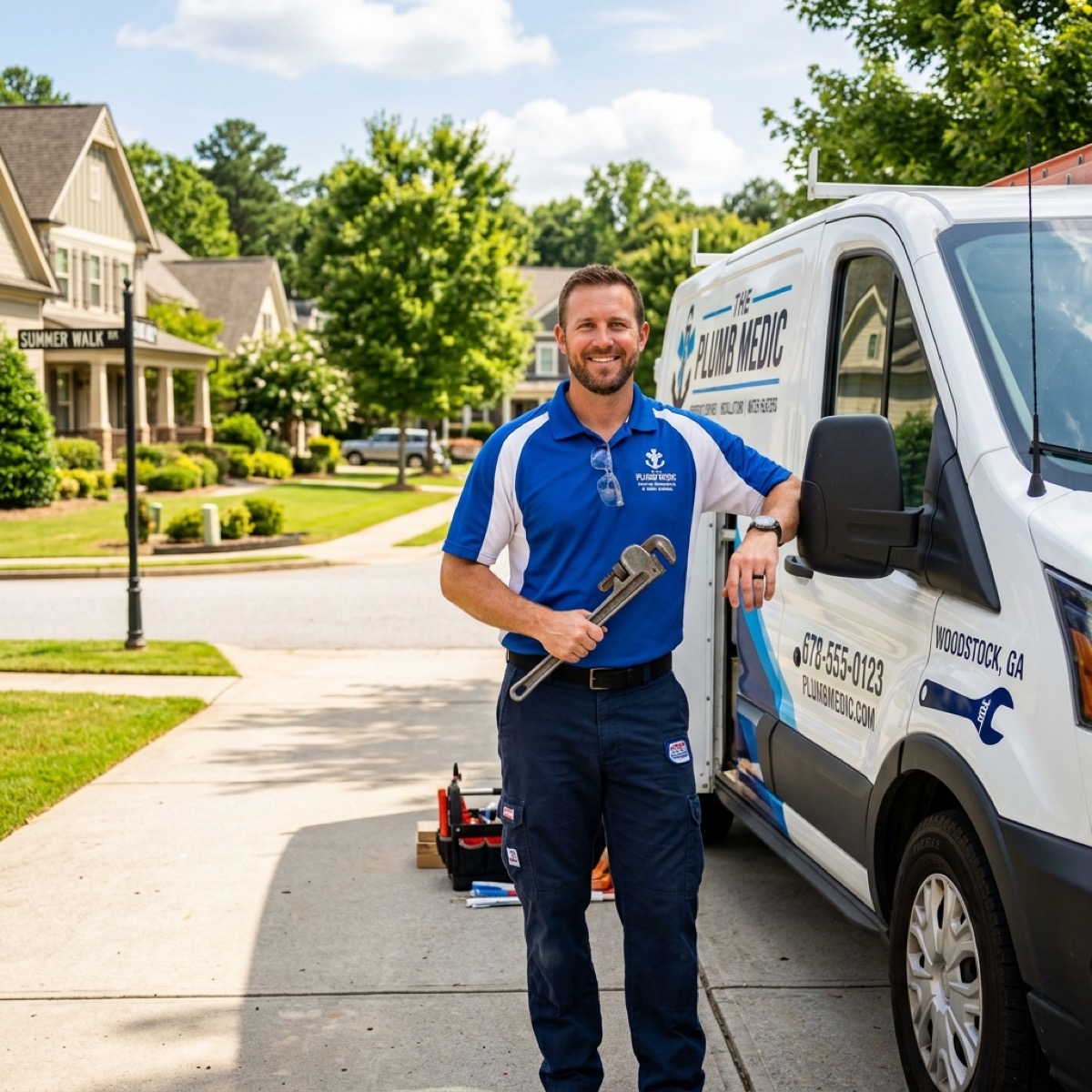 Local Cherokee Verified Local Business - The Plumb Medic, Licensed Woodstock Plumbers