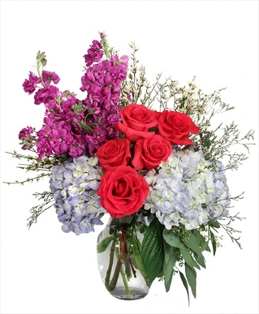 Cheerful birthday flower arrangement – Cherokee County