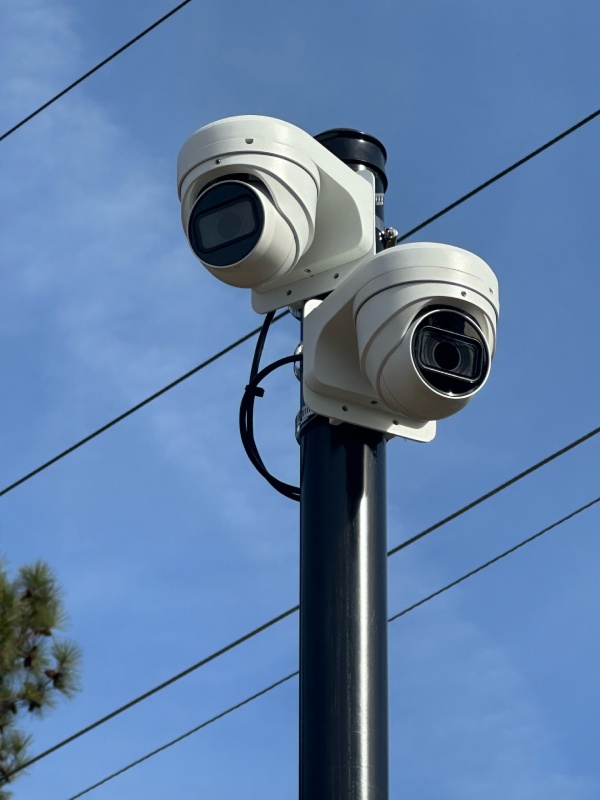Video surveillance system installed by Stealth Video for commercial property in Woodstock GA