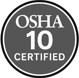 OSHA 10 Certified